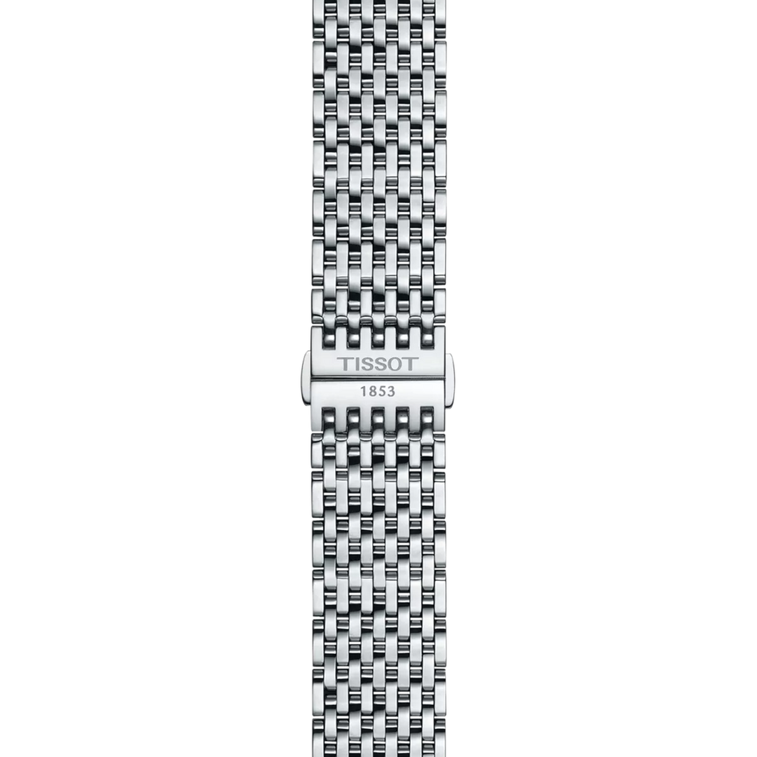 Strap zoom of the watch Tissot Everytime 40mm, reference T143.410.11.041.00