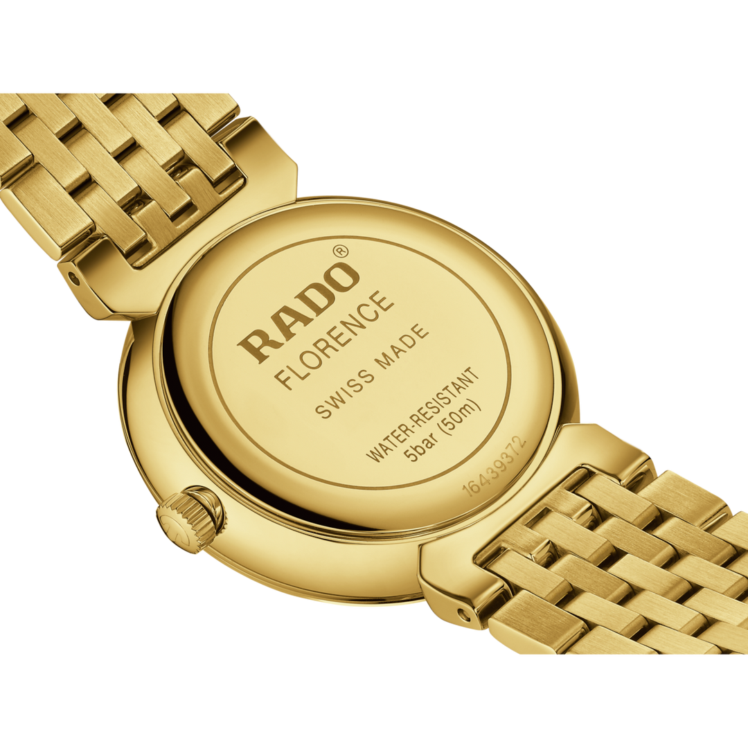 Rado Florence Quartz Diamonds 30 mm R48915903 solid case back