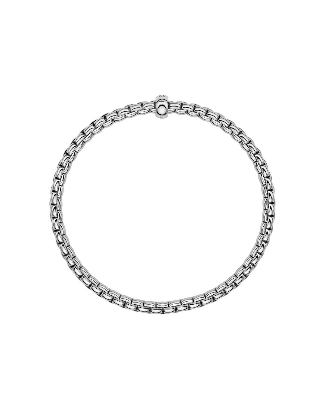 FOPE Eka Diamond Flex’it Bracelet in 18K White Gold — alternate view 3
