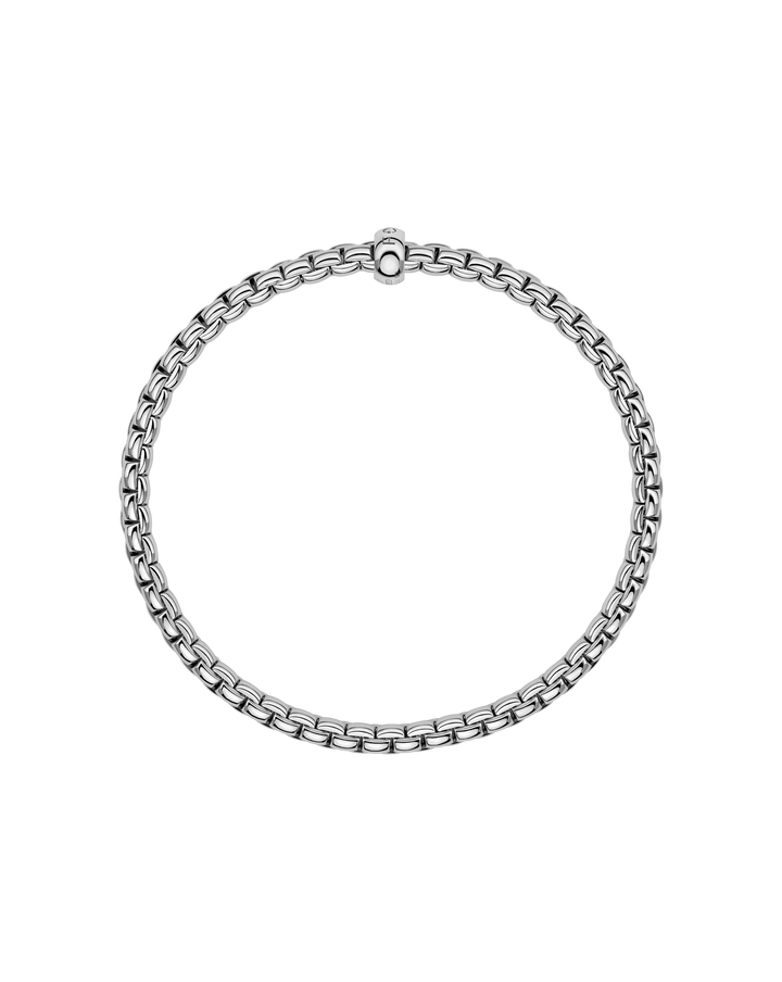 FOPE Eka Diamond Flex’it Bracelet in 18K White Gold — alternate view 3
