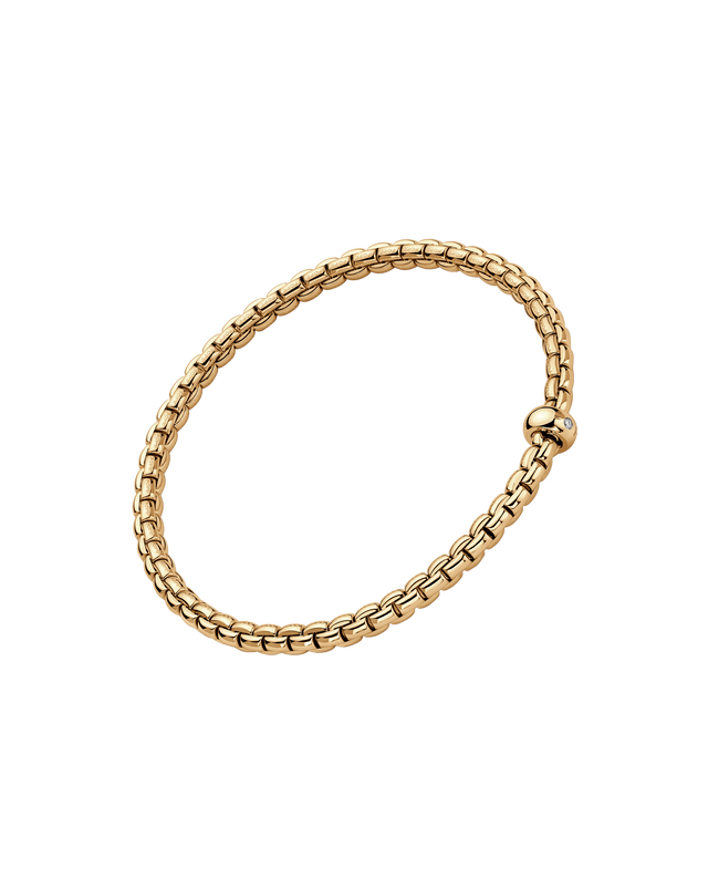 FOPE Eka Diamond Flex’it Bracelet in 18K Yellow Gold