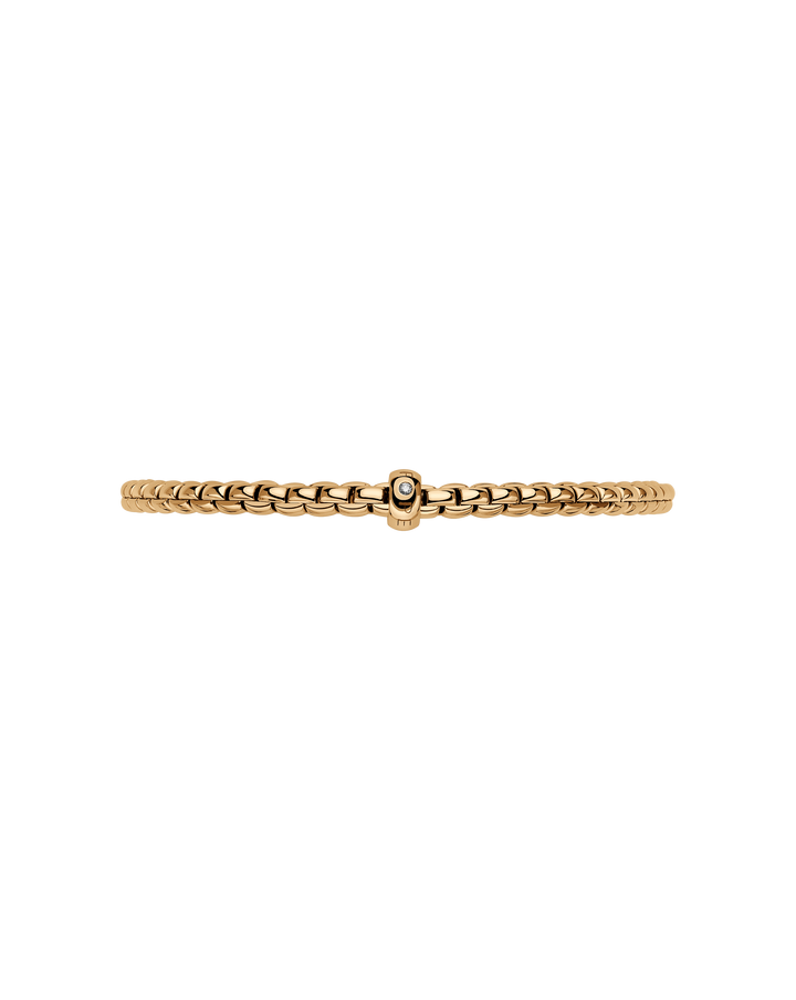 FOPE Eka Diamond Flex’it Bracelet in 18K Yellow Gold — alternate view 2