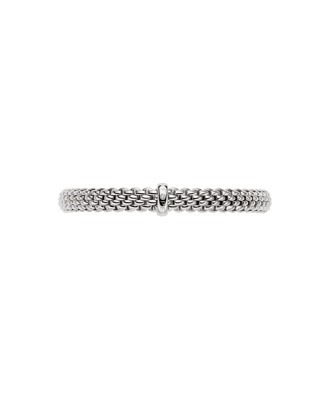 FOPE Vendôme Diamond Flex’it Bracelet in 18K White Gold — alternate view 2