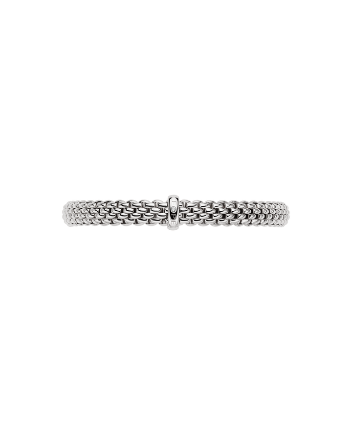FOPE Vendôme Diamond Flex’it Bracelet in 18K White Gold — alternate view 2