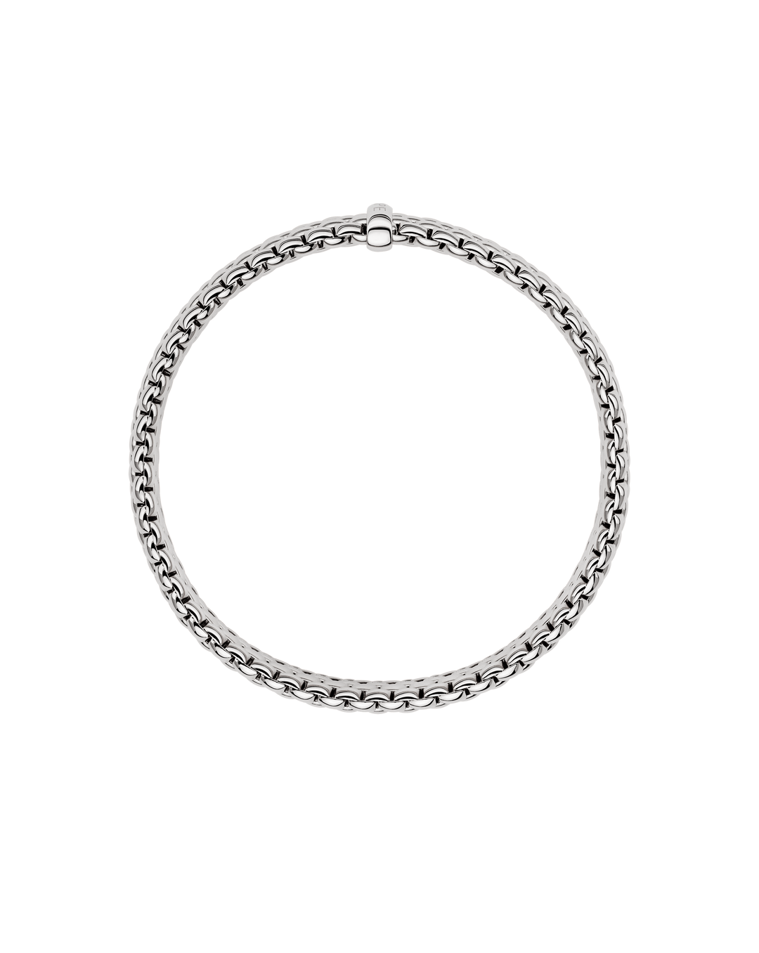 FOPE Panorama Diamond Flex’it Bracelet in 18K White Gold — alternate view 2