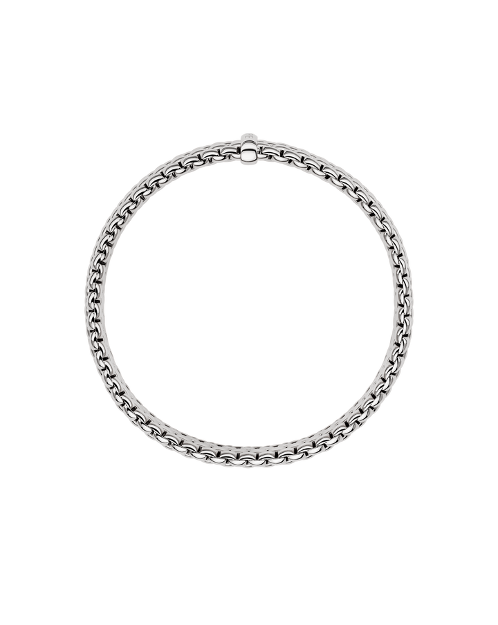 FOPE Panorama Diamond Flex’it Bracelet in 18K White Gold — alternate view 2