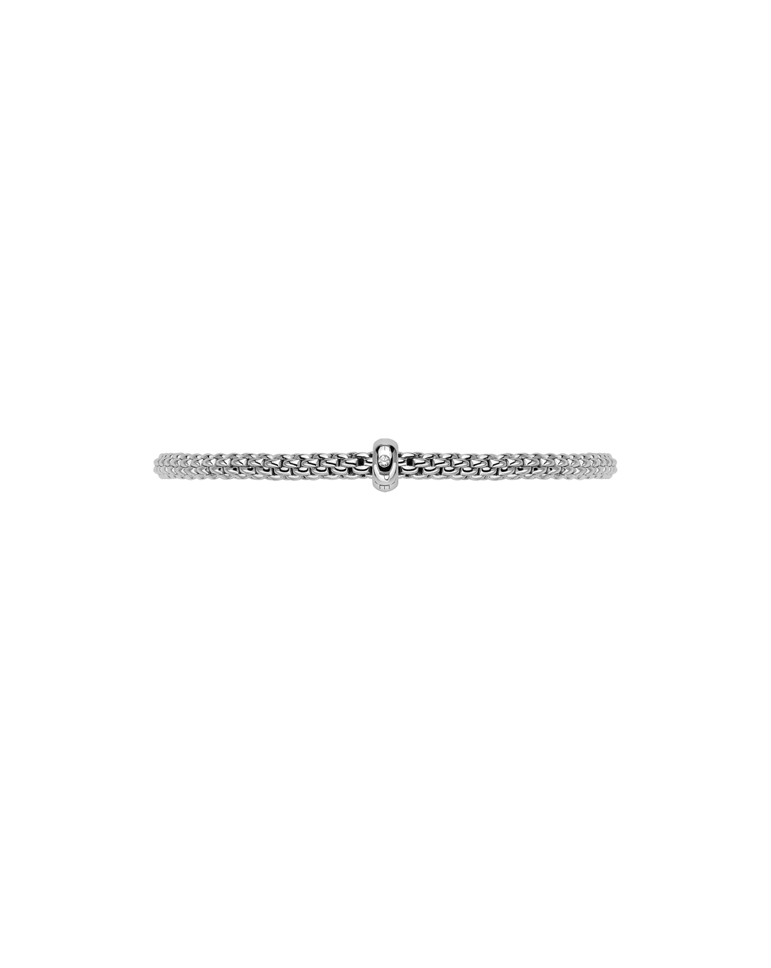 FOPE Prima Diamond Flex’it Bracelet in 18K White Gold — alternate view 3