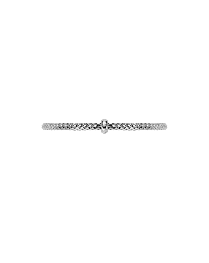FOPE Prima Diamond Flex’it Bracelet in 18K White Gold — alternate view 3