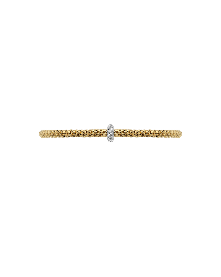 FOPE Prima Diamond Flex’it Bracelet in 18K Yellow and White Gold — alternate view 3