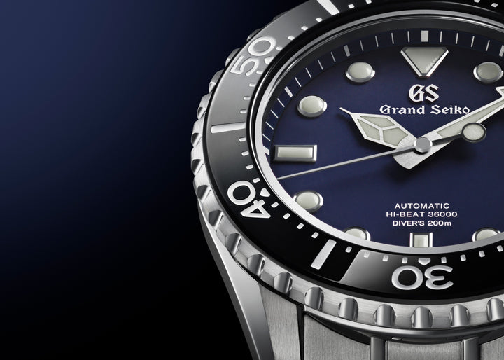 Grand Seiko SBGH289 official bezel detail