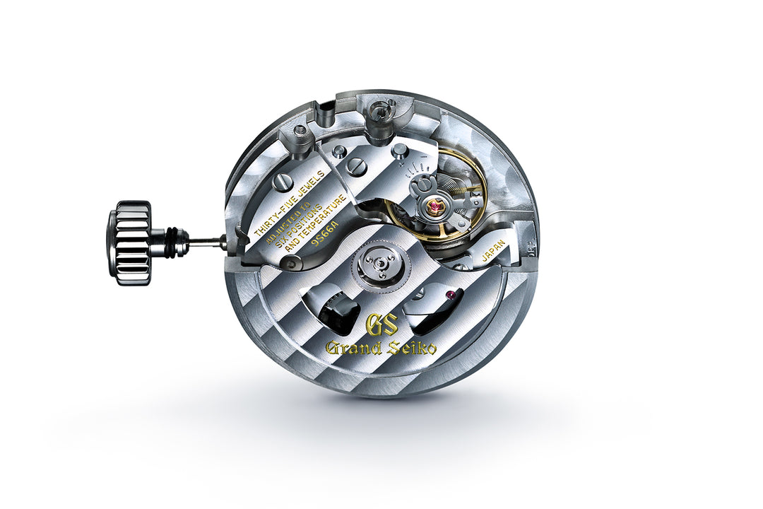 Grand Seiko Elegance Collection GMT SBGM221 movement detail