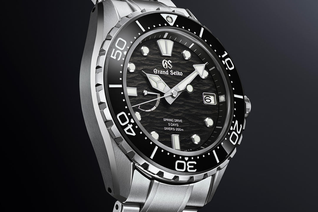 Grand Seiko SLGA015 alternate three-quarter view