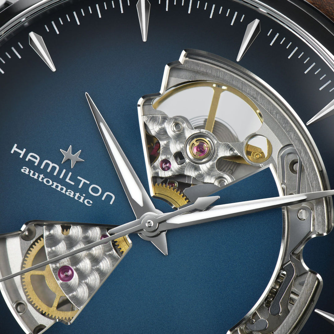 Hamilton Jazzmaster Open Heart Auto 40 mm Blue Dial H32675540