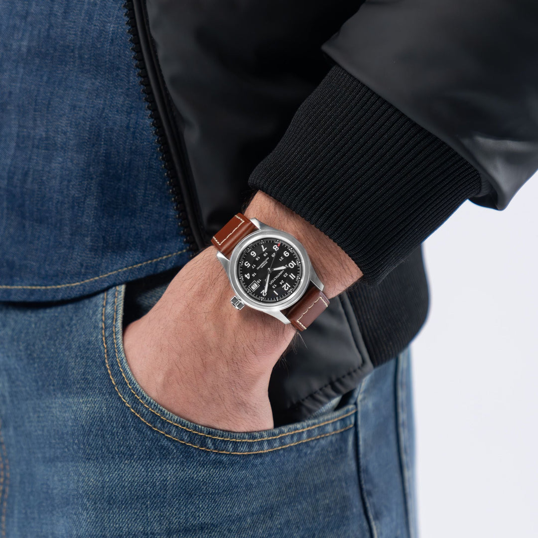 Khaki Field Auto Automatic 38mm H70455533