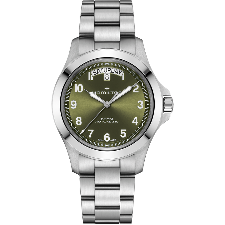 Hamilton Khaki Field King Day-Date 40 mm H64475160 front view