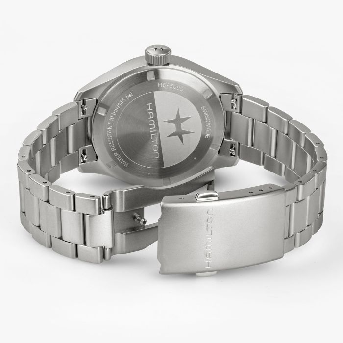 Hamilton Khaki Field Power Reserve 40mm H69509160 bracelet detail
