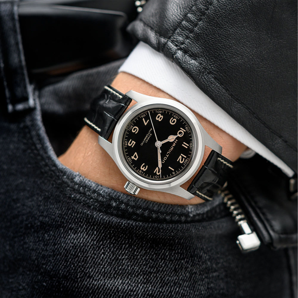 Hamilton Khaki Field Murph Auto H70605731 worn on wrist