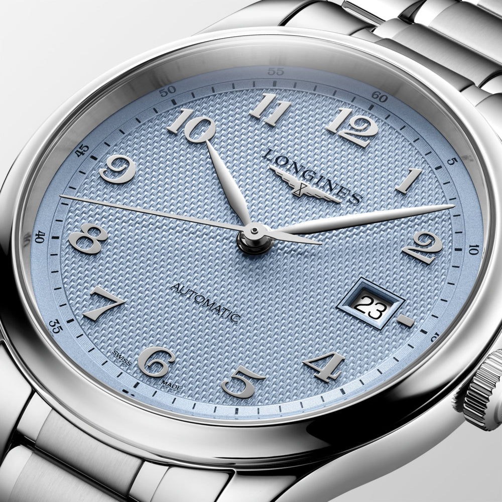 Longines Master Collection L2.950.4.99.6 dial and case detail