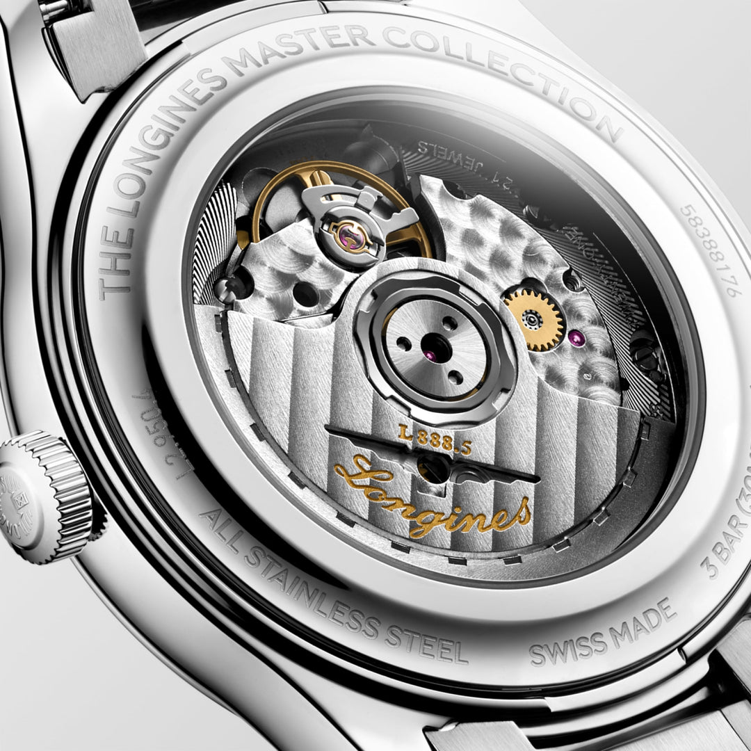 Longines Master Collection L2.950.4.99.6 lifestyle detail