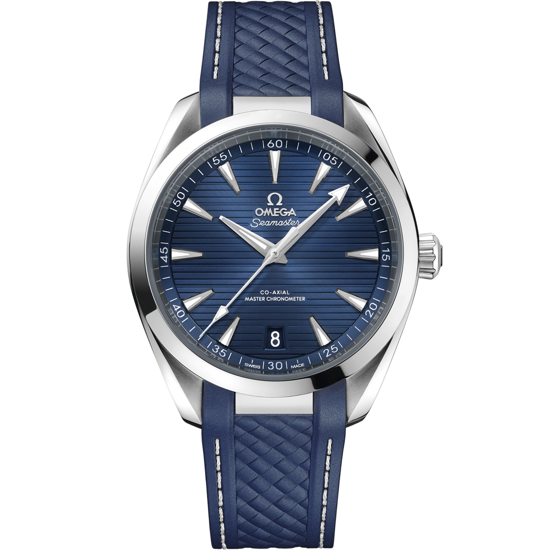 OMEGA Seamaster Aqua Terra 150M 41 mm 220.12.41.21.03.007 – blue dial and rubber strap