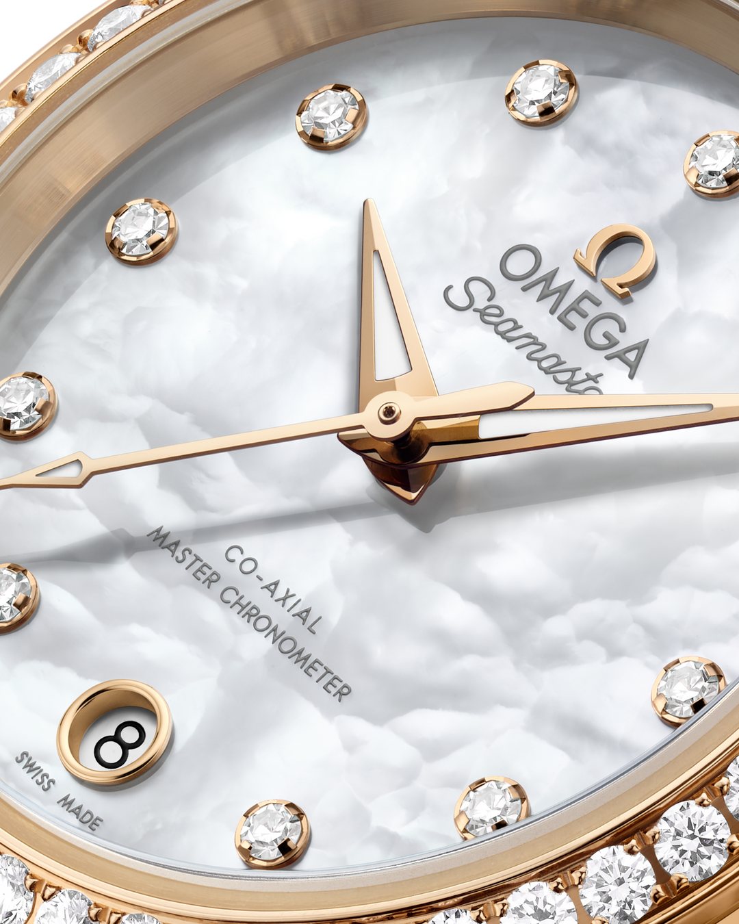 OMEGA Seamaster Aqua Terra 150M 30 mm 220.55.30.20.55.001 dial detail