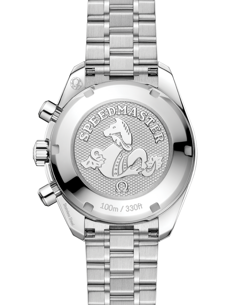 OMEGA Speedmaster 38 mm white dial watch 324.30.38.50.04.001 official view 2