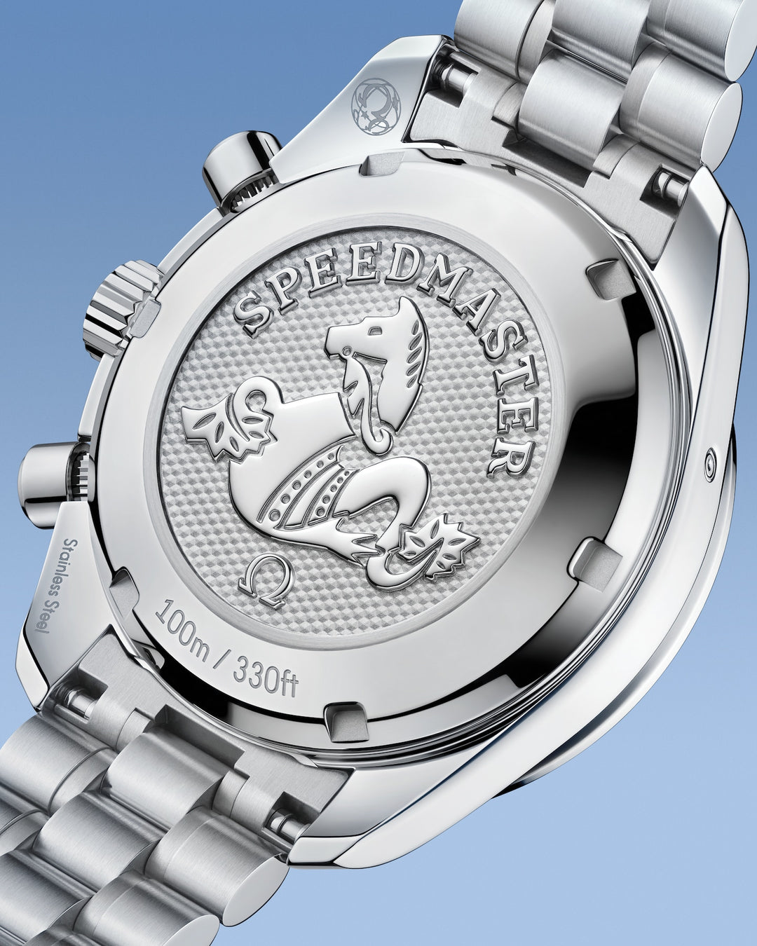 OMEGA Speedmaster 38 mm white dial watch 324.30.38.50.04.001 official view 6