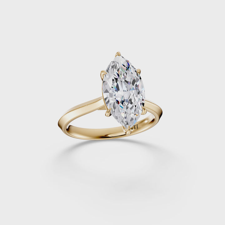 Classic Solitaire Lab Grown Diamond Engagement Ring