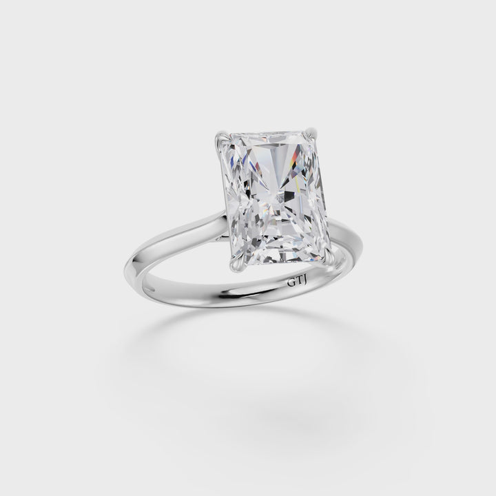 Classic Solitaire Lab Grown Diamond Engagement Ring