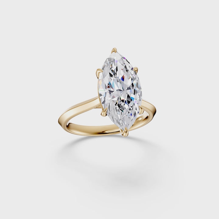 Classic Solitaire Lab Grown Diamond Engagement Ring