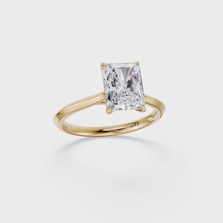 Classic Solitaire Lab Grown Diamond Engagement Ring