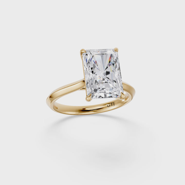 Classic Solitaire Lab Grown Diamond Engagement Ring