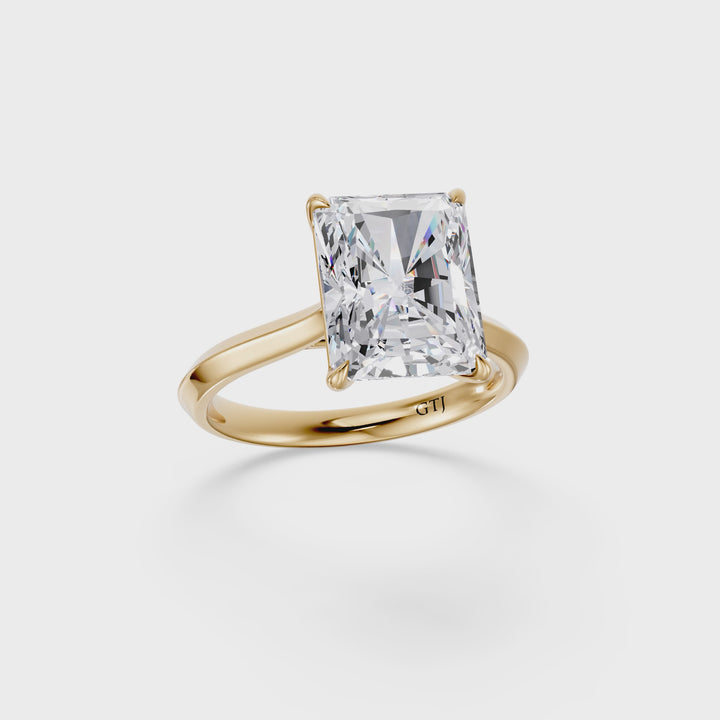 Classic Solitaire Lab Grown Diamond Engagement Ring