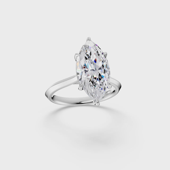 Classic Solitaire Lab Grown Diamond Engagement Ring