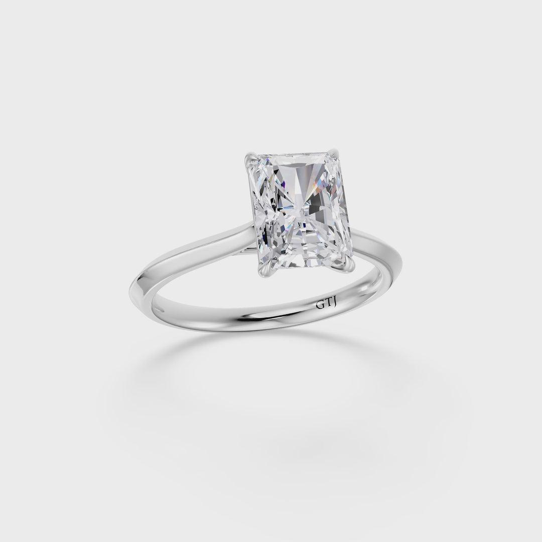 Classic Solitaire Lab Grown Diamond Engagement Ring