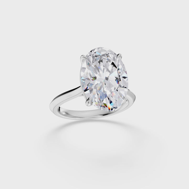 Classic Solitaire Lab Grown Diamond Engagement Ring