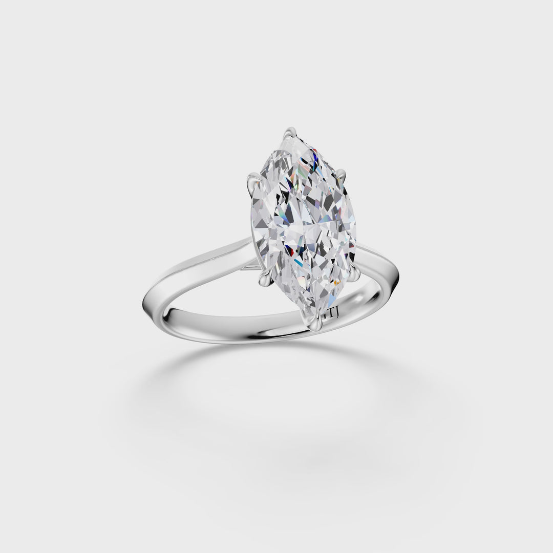 Classic Solitaire Lab Grown Diamond Engagement Ring
