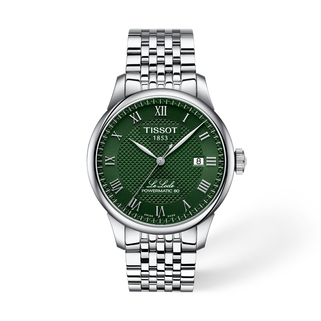 Front view of the Tissot Le Locle 39.3mm T006.407.11.093.00