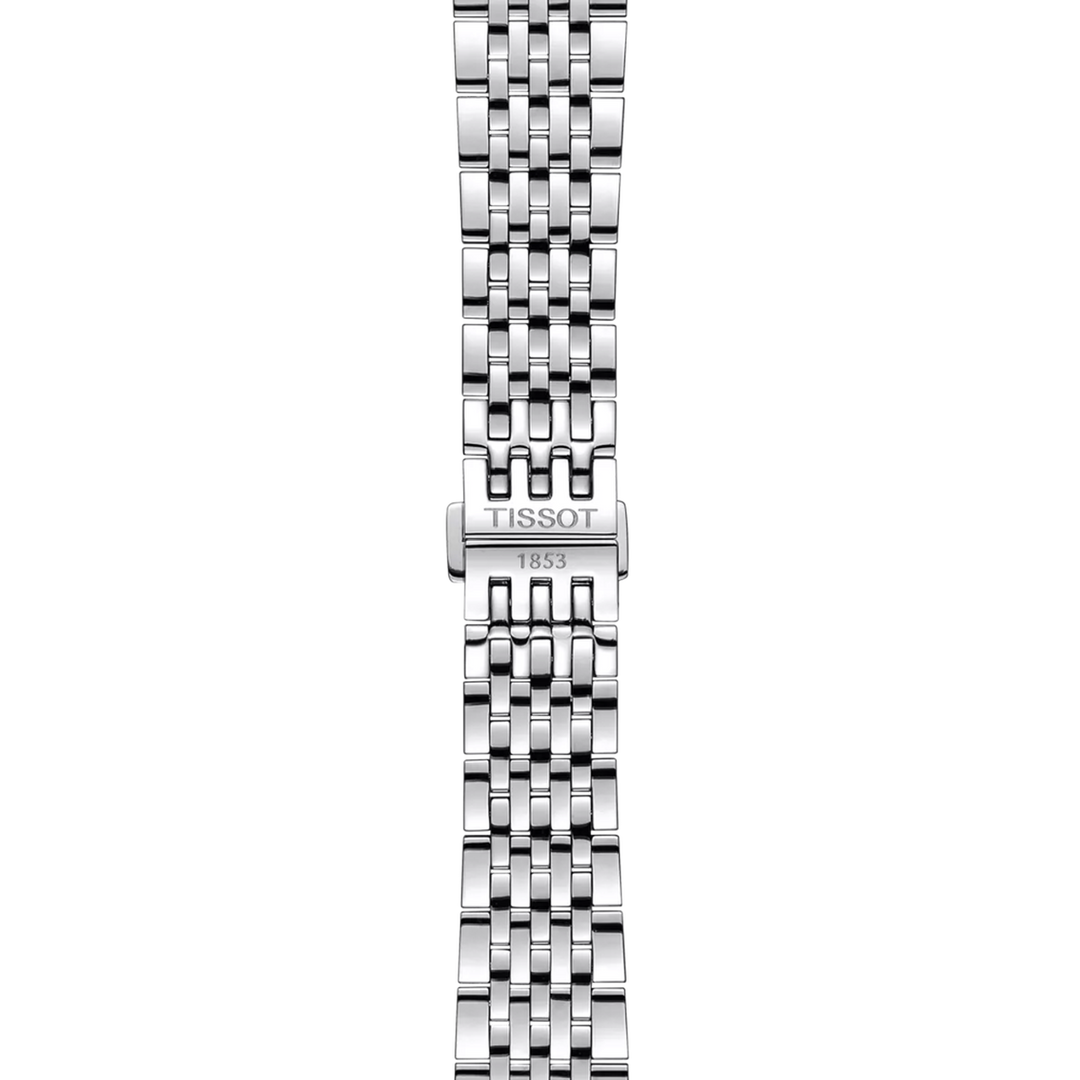 Bracelet detail of the Tissot Le Locle 39.3mm T006.407.11.093.00