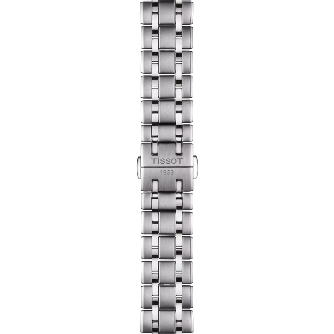 Strap zoom of the watch Tissot Chemin des Tourelles Skeleton 39mm, reference T139.836.11.048.00