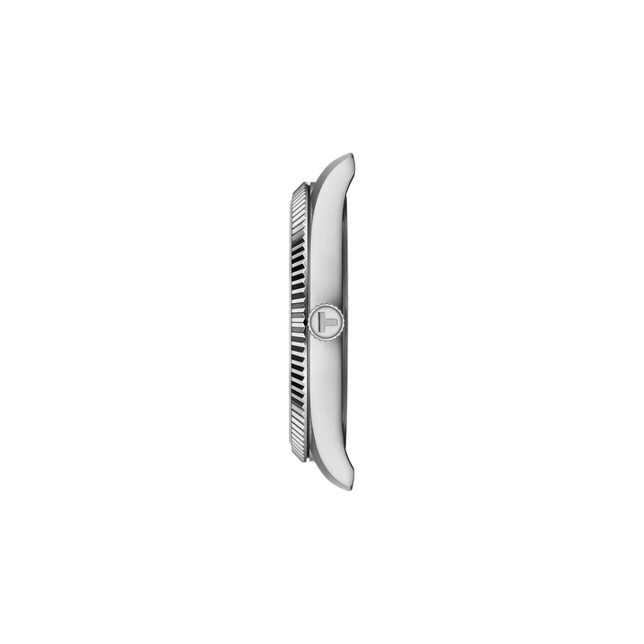 Profile view of the Tissot Ballade 40mm T156.410.11.091.00