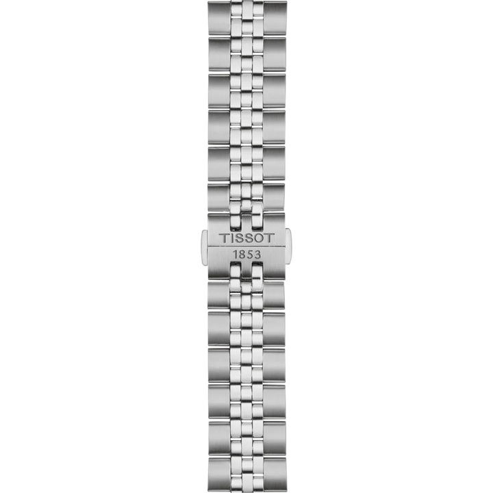 Bracelet detail of the Tissot Ballade 40mm T156.410.11.091.00