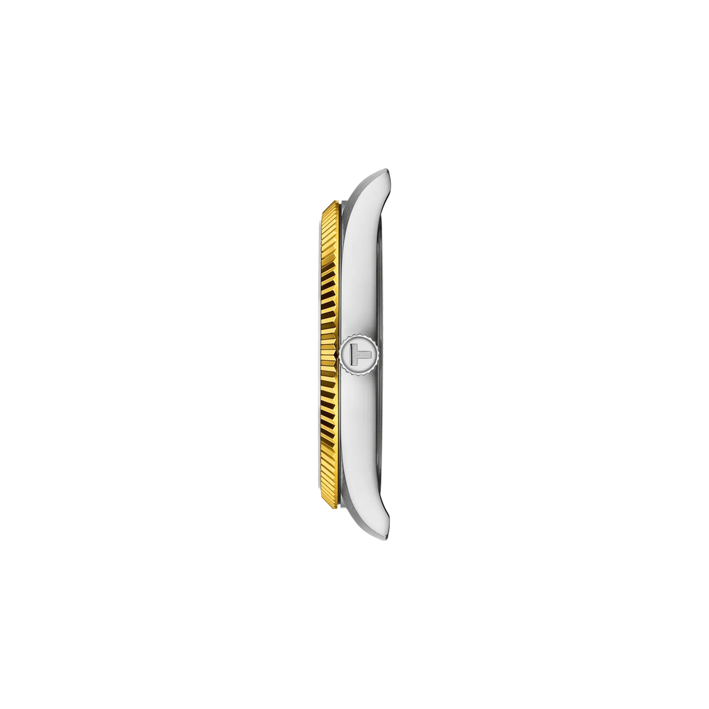Profile view of the Tissot Ballade 40mm T156.410.22.031.00