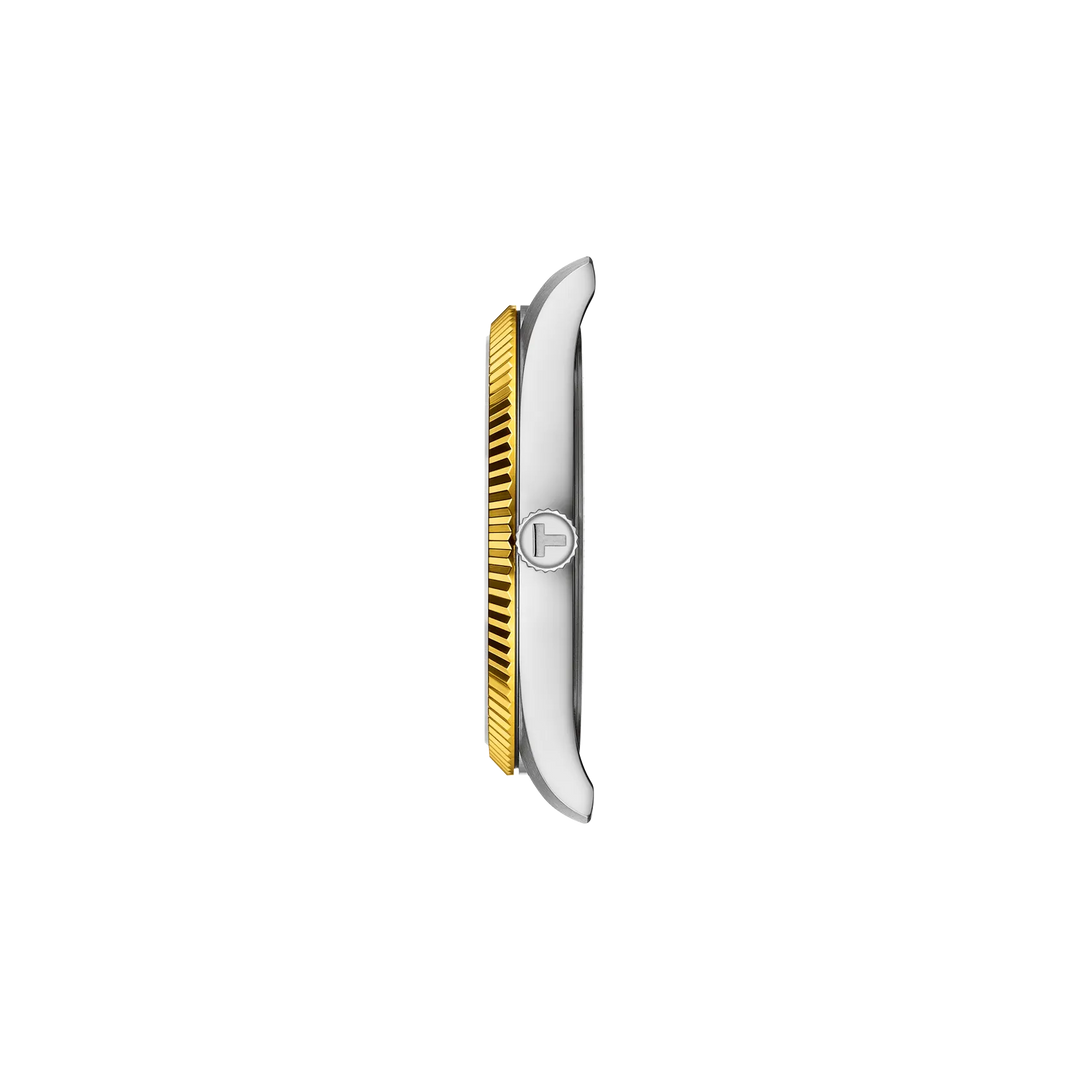Profile view of the Tissot Ballade 40mm T156.410.22.031.00