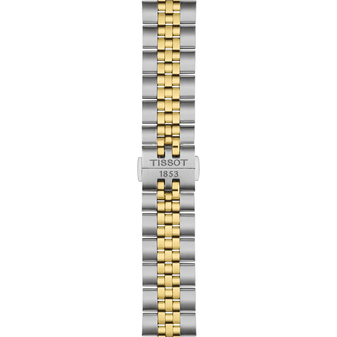 Bracelet detail of the Tissot Ballade 40mm T156.410.22.031.00