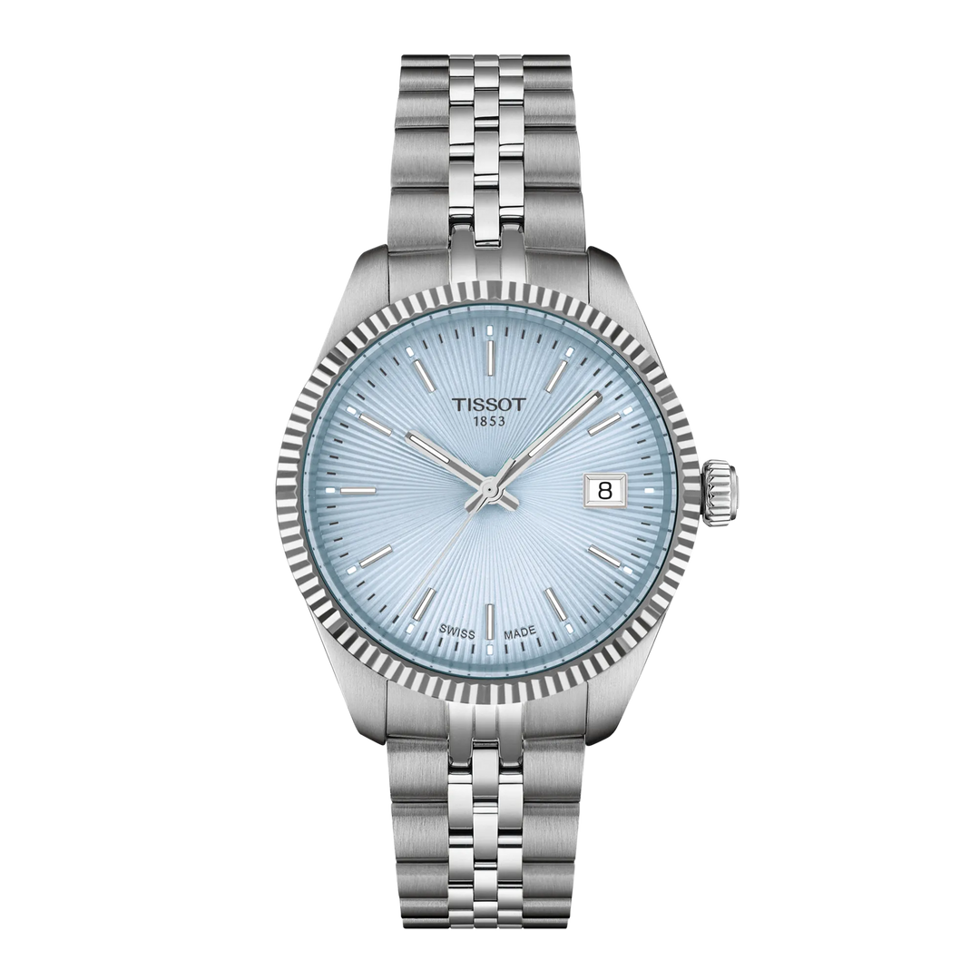Tissot Ballade 34mm Light Blue Dial T156.210.11.351.00 – front view