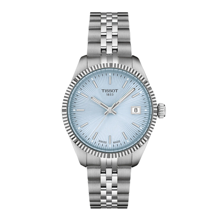 Tissot Ballade 34mm Light Blue Dial T156.210.11.351.00 – front view