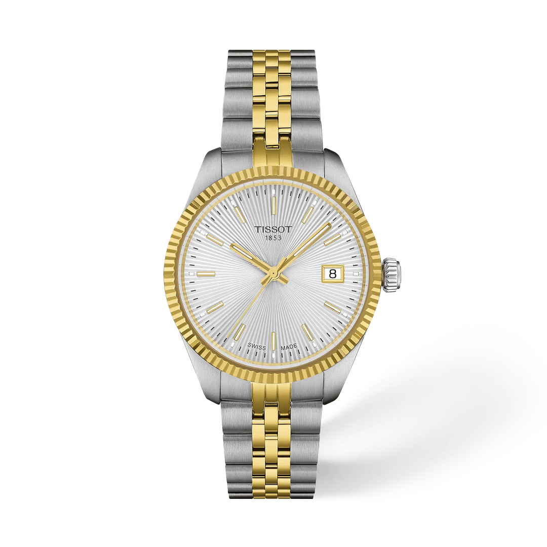 Tissot Ballade 34mm Quartz Silver Dial Watch T156.210.22.031.00 – front view