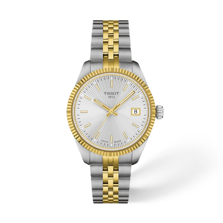 Tissot Ballade 34mm Quartz Silver Dial Watch T156.210.22.031.00 – front view