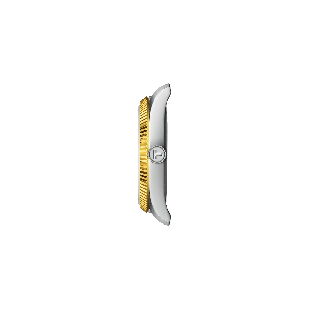 Profile view of the Tissot Ballade 34mm T156.210.22.031.00